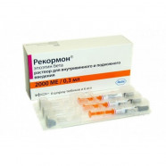 Купить Рекормон (в Европе название НеоРекормон) Эритропоэтин р-р для инъекций 2000МЕ 0,3мл №6 в Саратове
