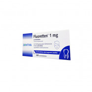 Купить Фторид натрия Fluoretten 2.2 мг (1мг чистого иона фторида) таблетки №300! в Артеме