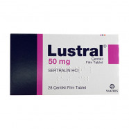 Купить Золофт импортный Pfizer (под названием Lustral) таблетки 50мг №28 в Сочи