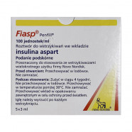 Купить Фиасп инсулин Fiasp 100ЕД/мл 3мл Penfill (Флекспен) №5 в Владивостоке
