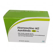 Купить Атомоксетин HCL капс. 40 мг Европа :: Аналог Когниттера :: Aurobindo №30 в Волгограде
