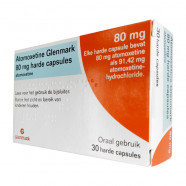 Купить Атомоксетин капс. 80 мг Европа :: Аналог Когниттера :: Glenmark №30 в Саратове