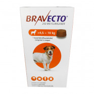 Купить Бравекто для собак 4,5 - 10 кг ГЕРМАНИЯ! таблетки жевательные (для собак мелких пород) 250мг №1 в Артеме