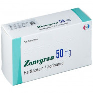 Купить Зонегран Зонисамид 50 мг капсулы №28 в Ульяновске