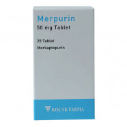 Купить Мерпурин таблетки, 50мг №25 в Саратове