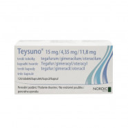 Купить Тейсуно (Teysuno) капсулы 15 мг/4,35 мг/11,8 мг №126 в Энгельсе