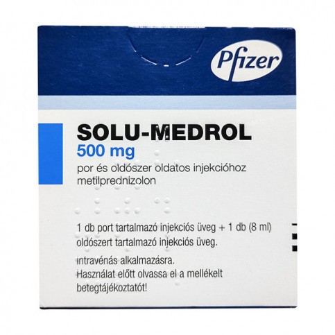 Купить Солу медрол (Метилпреднизолон) 500 мг порошок лиоф. для инъекц. №1 в Челябинске в Челябинске